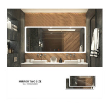 new design bath wall hung smart bathroom led mirror